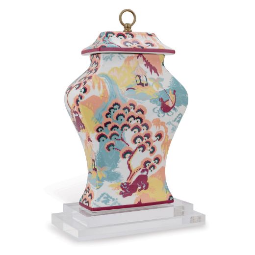 Picture of CANTON CORAL JAR