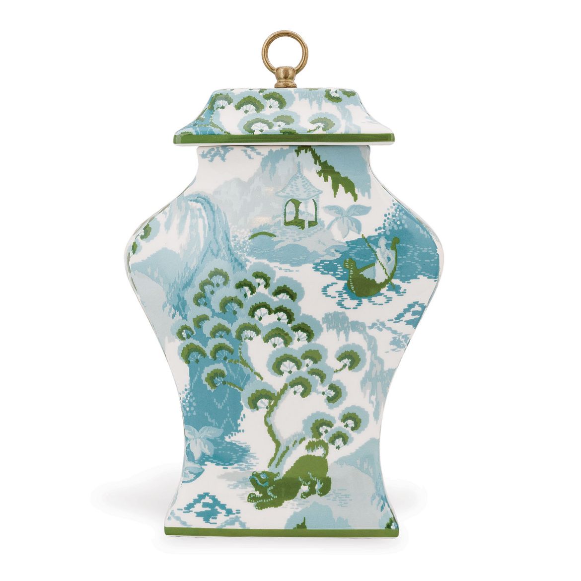 Picture of CANTON CELADON JAR