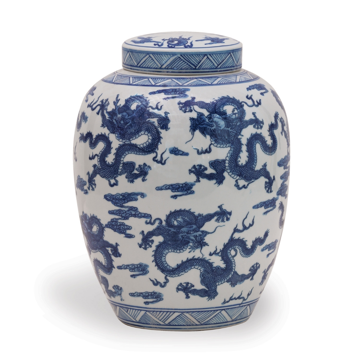 Picture of Dragon Navy Jar