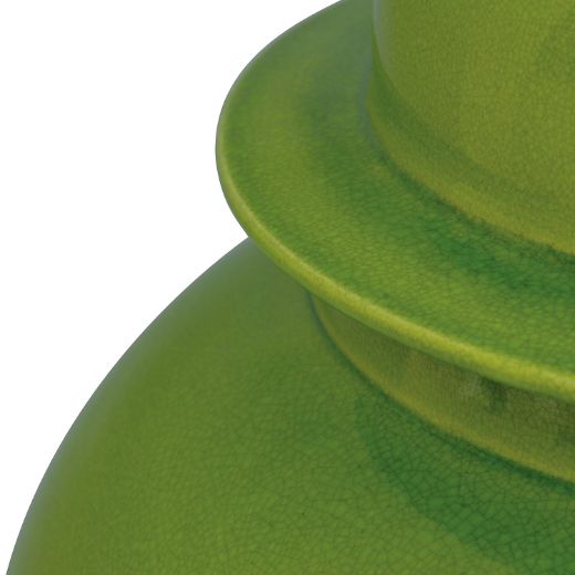 Picture of Apple Green Temple Jar