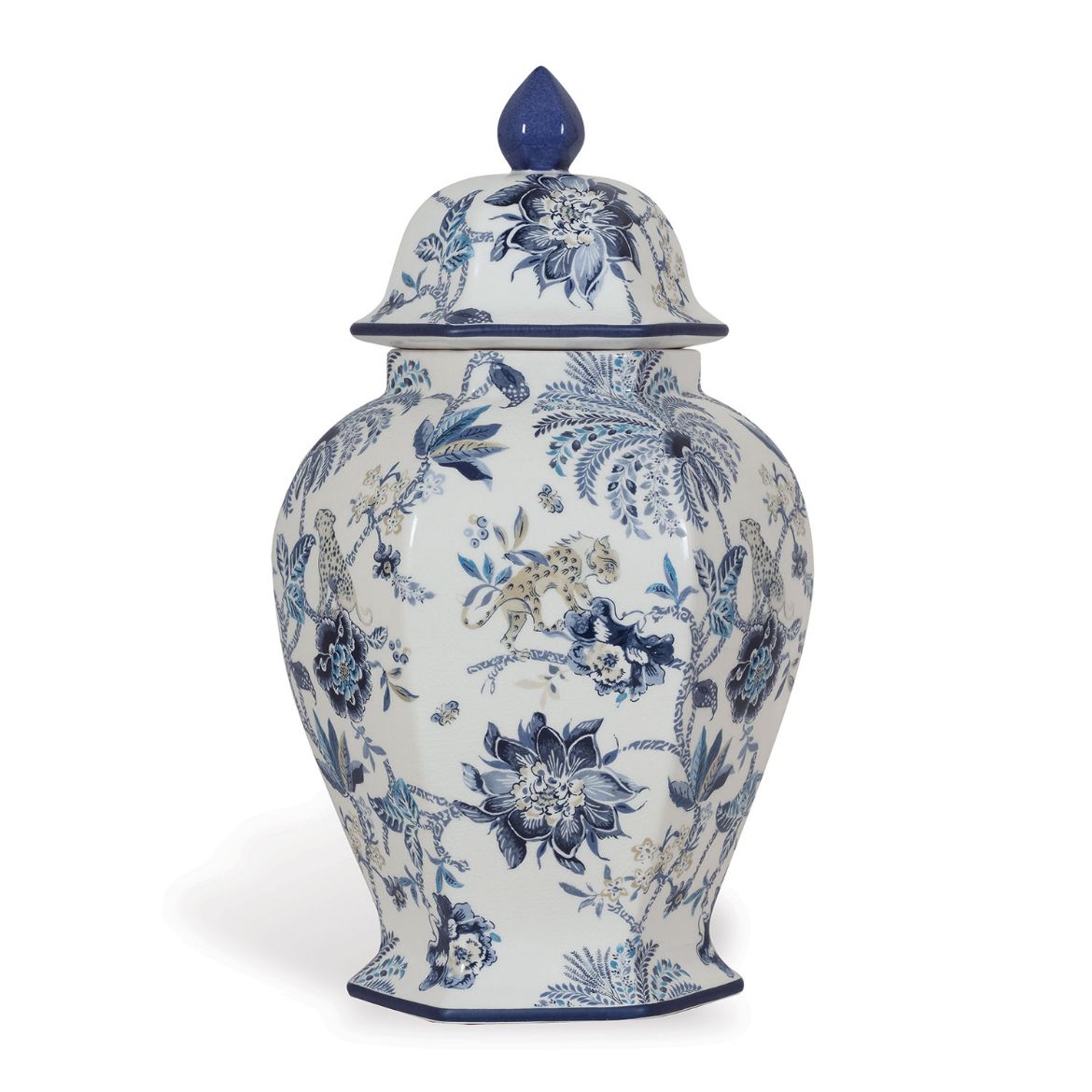 Picture of Braganza Blue Jar Medium