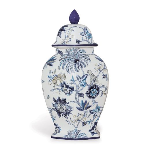 Picture of Braganza Blue Jar Medium