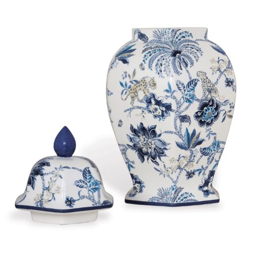 Picture of Braganza Blue Jar Medium
