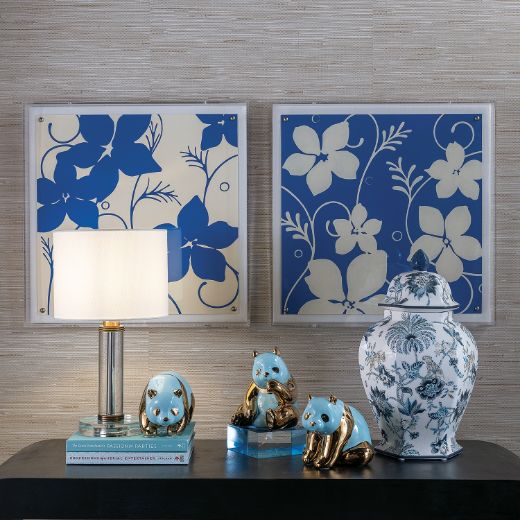 Picture of Braganza Blue Jar Medium