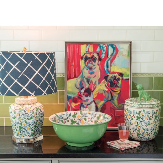 Picture of Crewel Summer Jar
