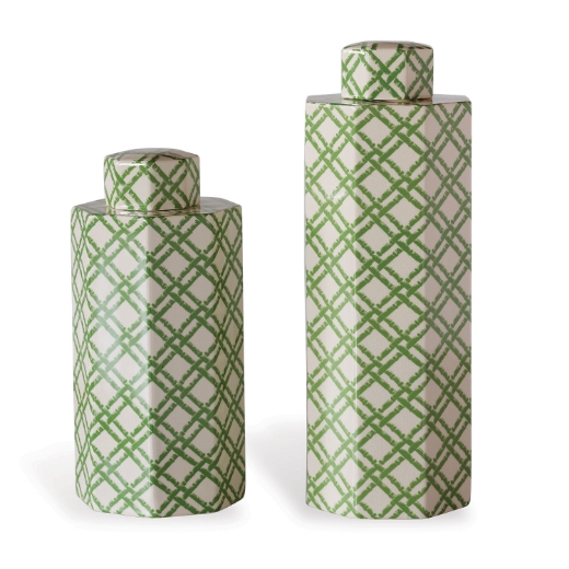 Picture of Bamboo Trellis Small Jar