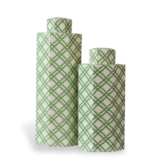 Picture of Bamboo Trellis Small Jar