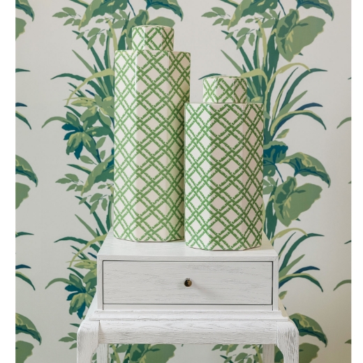 Picture of Bamboo Trellis Small Jar