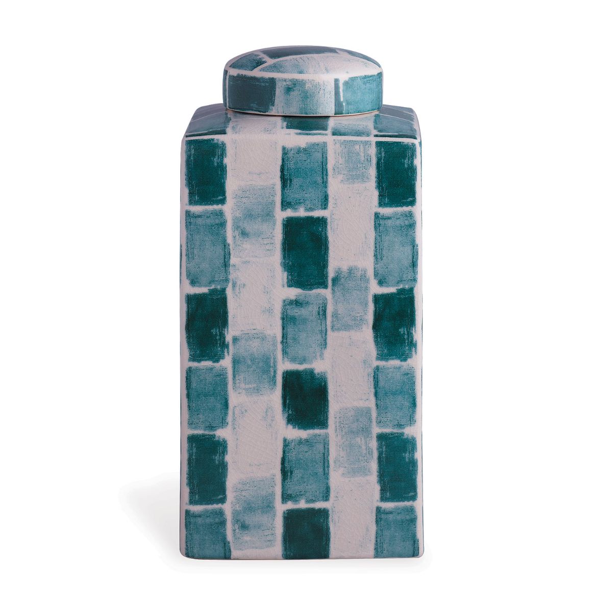 Picture of Celadon Tile Square Tea Caddy Large
