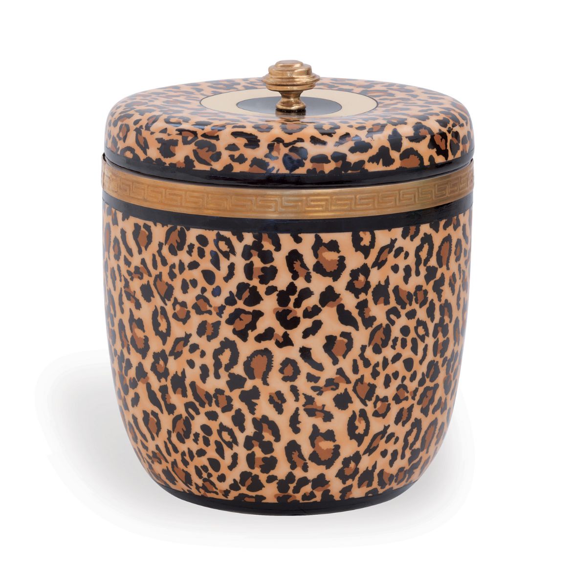 Picture of Leopard Round Box