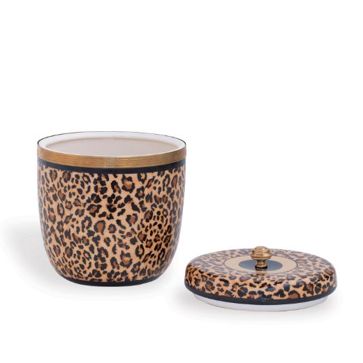 Picture of Leopard Round Box