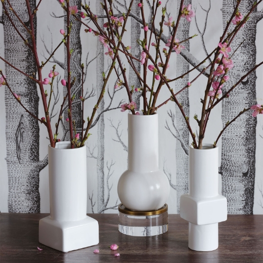 Picture of Deco White Vases (set of 3)