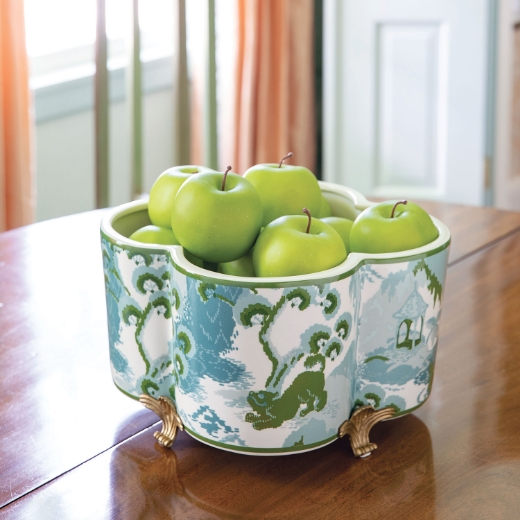 Picture of CANTON CELADON QUATREFOIL PLANTER
