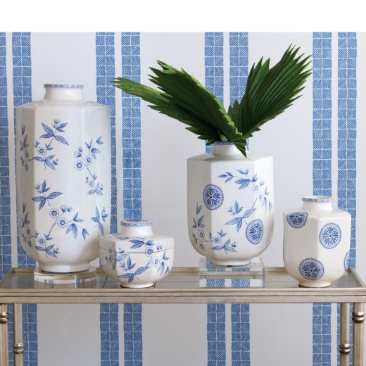 Picture of Temba Small Blue Vase