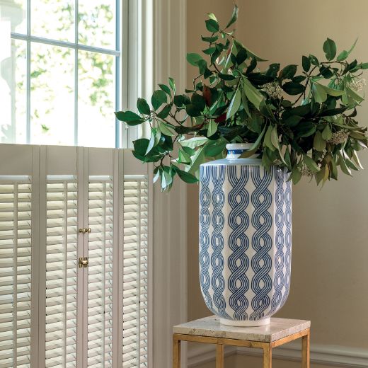 Picture of Evelyn Blue Large Vase