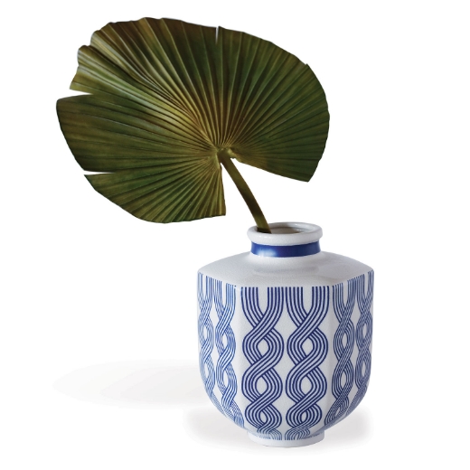 Picture of Evelyn Blue Small Vase