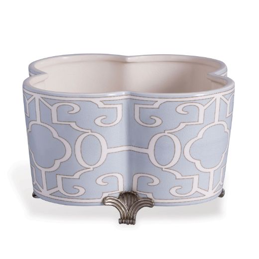 Picture of Ming Fretwork Quatrefoil Planter