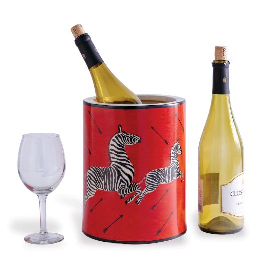 Picture of Zebra Red Ice Bucket