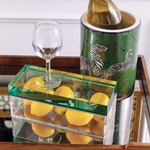 Picture of Zebra Green Ice Bucket