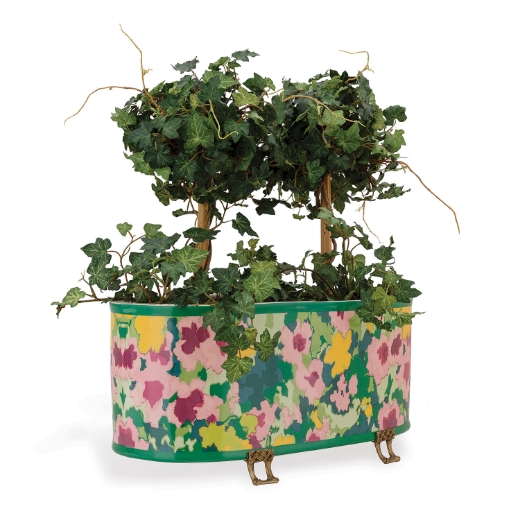 Picture of ROUSHAM GREEN OVAL PLANTER