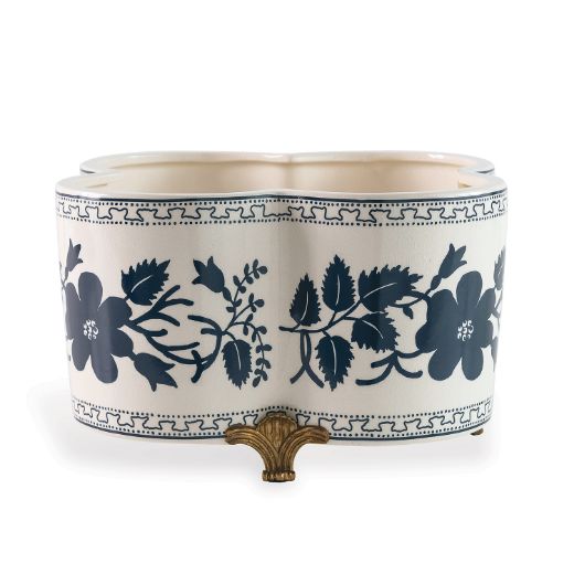 Picture of Breckenridge Quatrefoil Planter