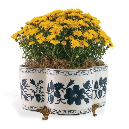 Picture of Breckenridge Quatrefoil Planter