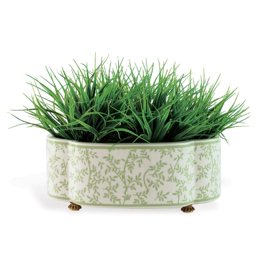 Picture of Ghost Blossom Oval Planter