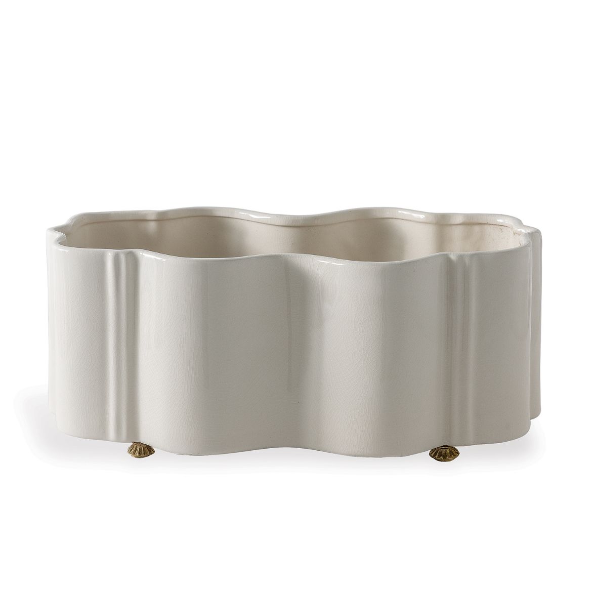 Picture of Tuscan Cream Scallop Planter