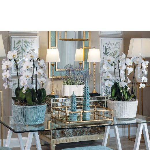 Picture of Bamboo Garden Cream Center Basin