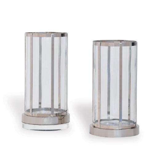 Picture of Edgewater Nickel Vase/Hurricane