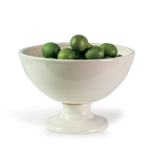 Picture of Lantana Ivory Bowl 9"H