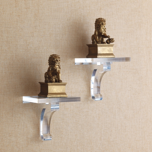 Picture of Glencoe Clear Lucite Shelf