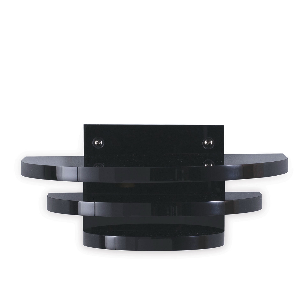 Picture of Deco Round Onyx Lucite Shelf