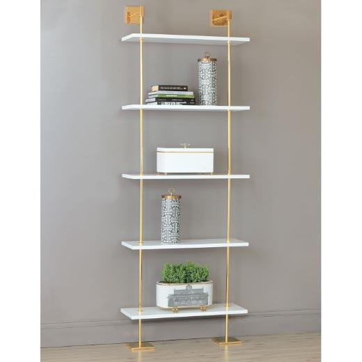 Picture of Marais 3-Tier White/Gold Shelf Kit