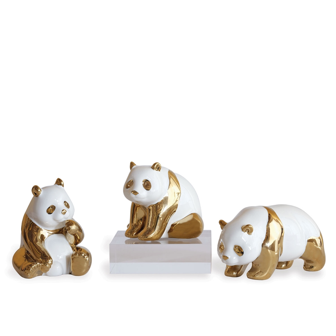 Picture of Panda Cream Objects (Set of 3)