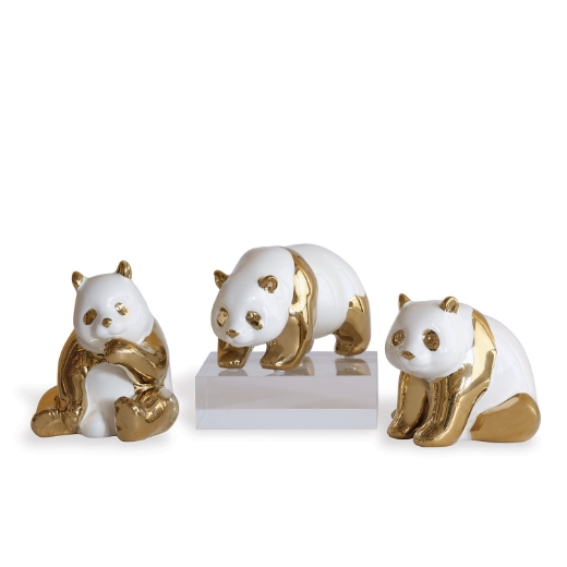 Picture of Panda Cream Objects (Set of 3)