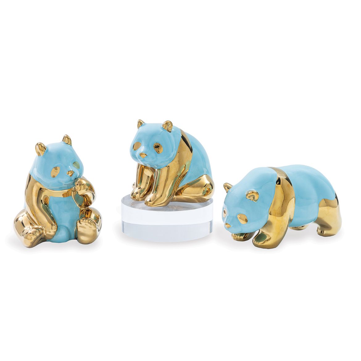 Picture of Panda Turquoise Objects (Set/3)