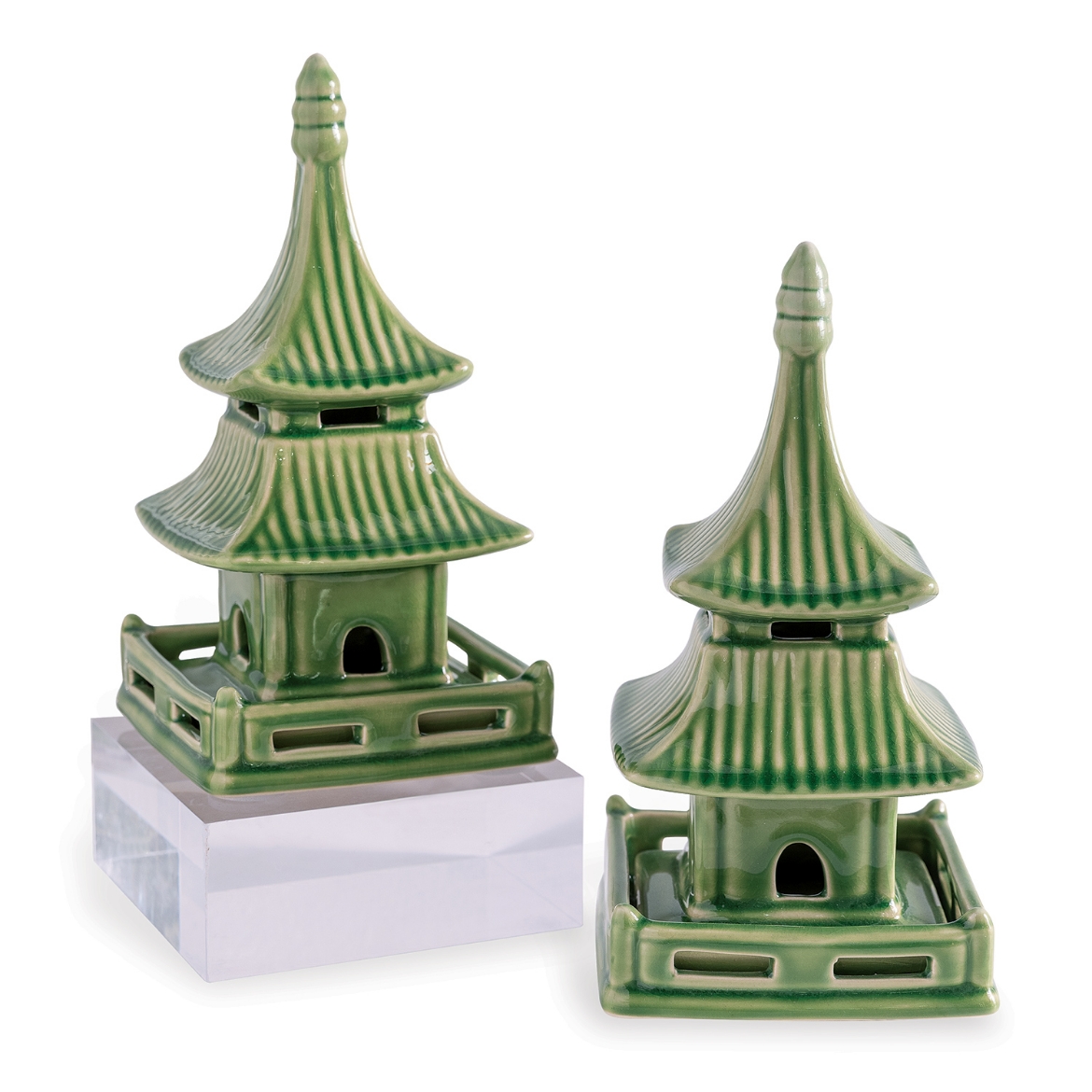 Picture of Pagoda Apple Green Objects Short
