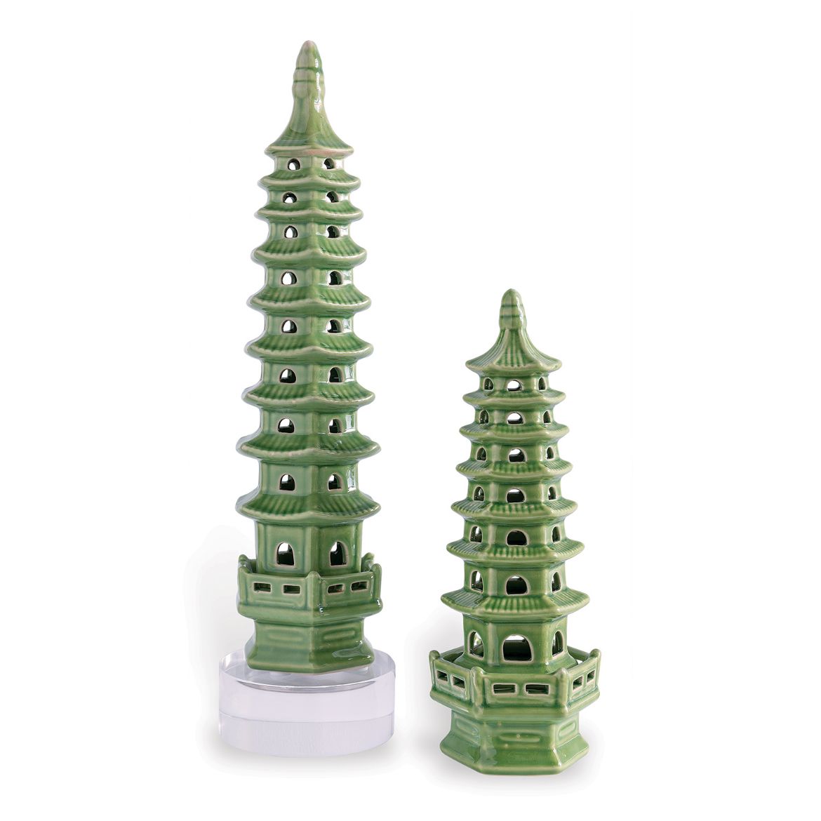 Picture of Pagoda Apple Green Objects Tall