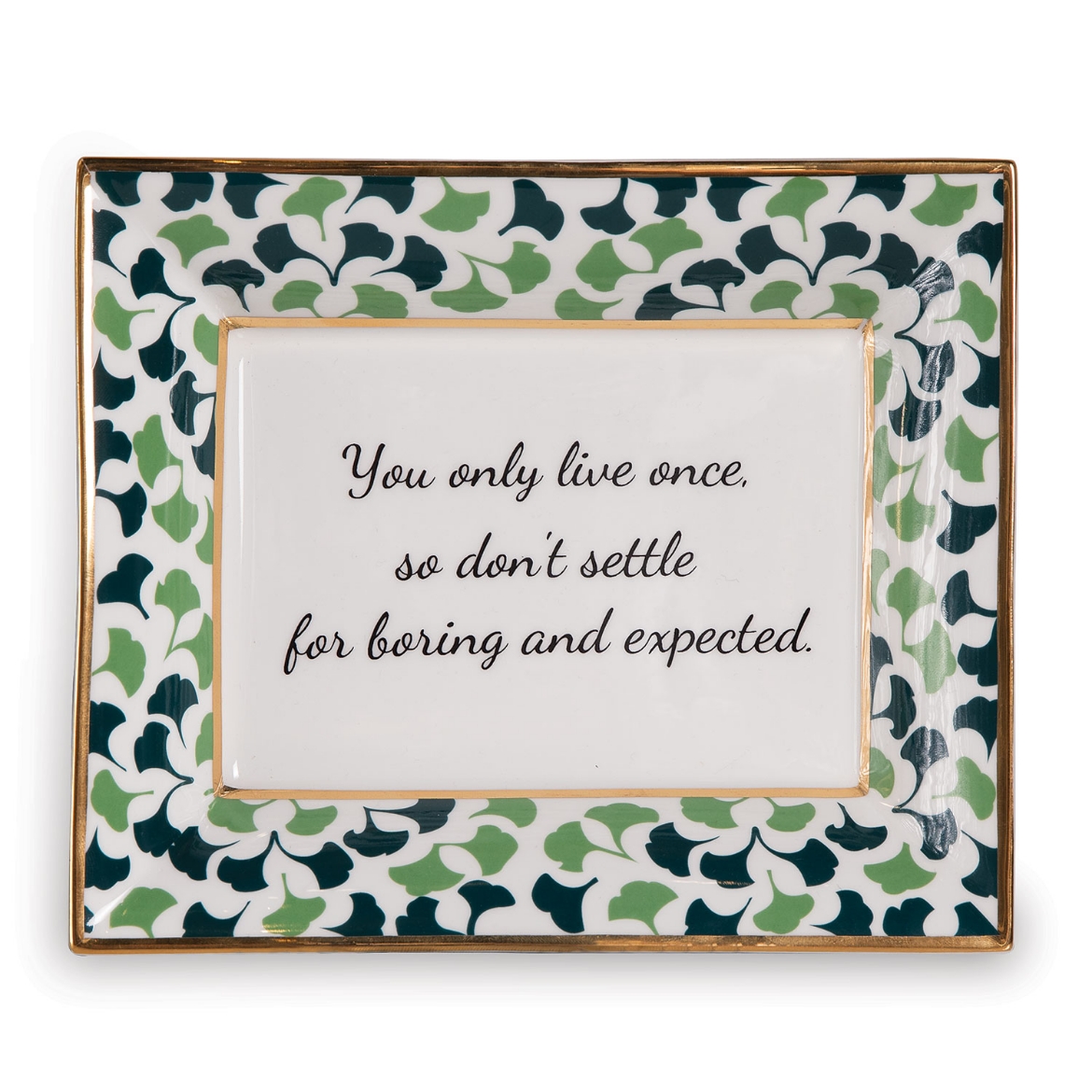 Picture of Don’t Settle Plate (Set of 2)