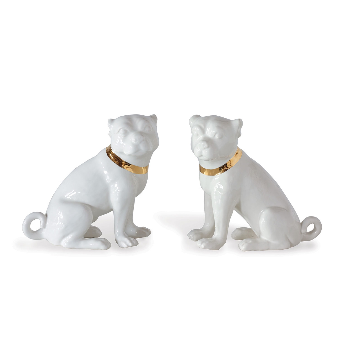 Picture of Cecil Cream Pug Pair