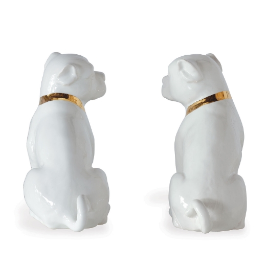 Picture of Cecil Cream Pug Pair