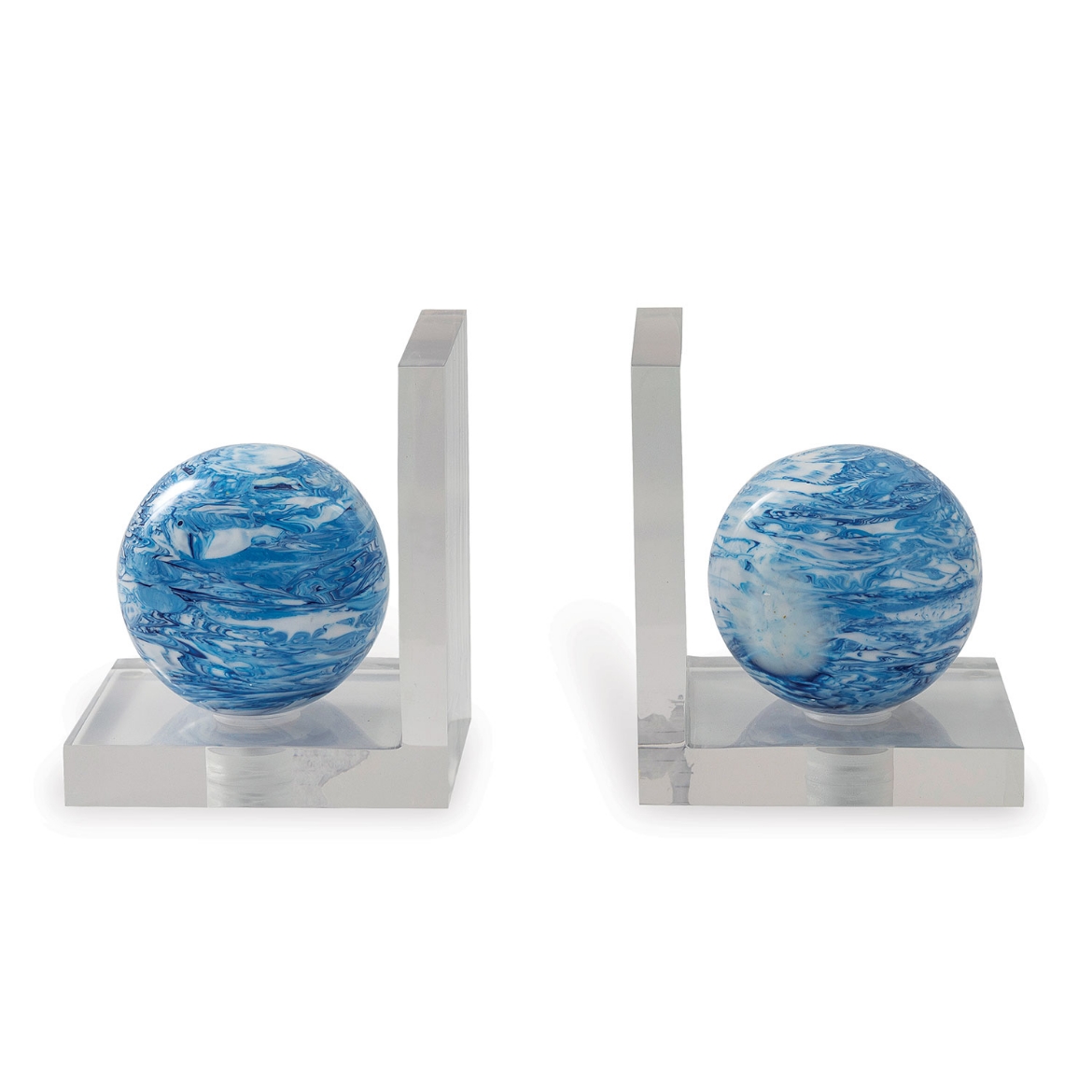 Picture of PRESCOTT NAVY BOOKENDS-- PAIR