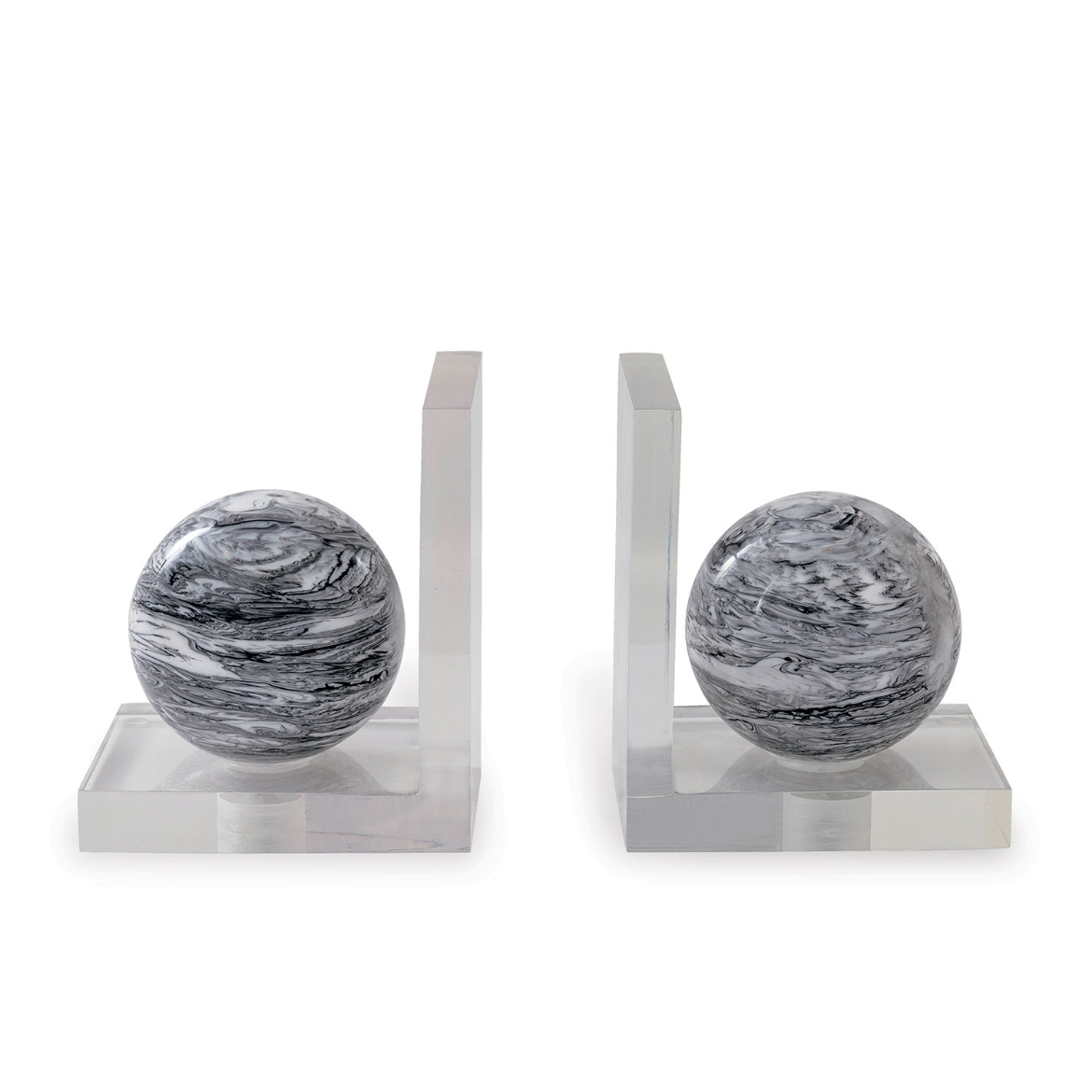 Picture of PRESCOTT BLACK BOOKENDS--PAIR