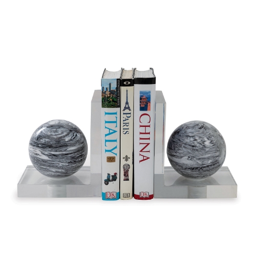 Picture of PRESCOTT BLACK BOOKENDS--PAIR