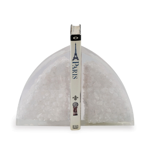 Picture of STONERIDGE WHITE MOON BOOKENDS-- PAIR