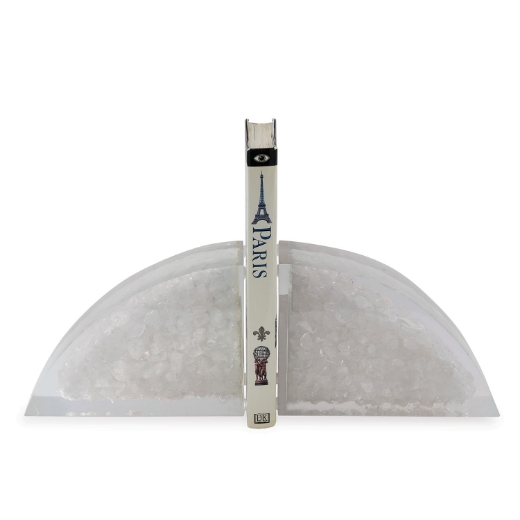 Picture of STONERIDGE WHITE MOON BOOKENDS-- PAIR