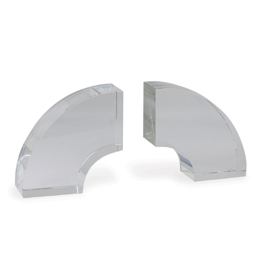 Picture of NOLAN CRYSTAL BOOKENDS--PAIR