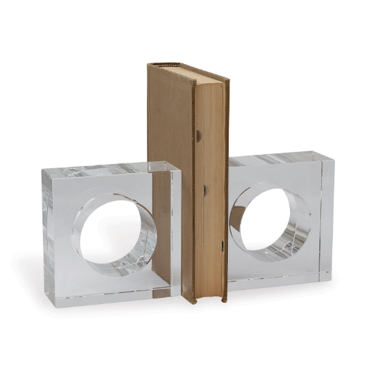 Picture of SANDY CRYSTAL BOOKENDS--PAIR