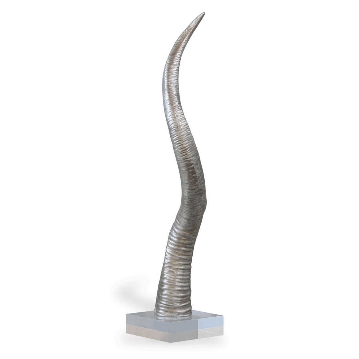 Picture of Safari Silver Horn Sculpture